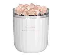 Salt Lamp Aroma Diffuser - Air Mist Humidifier | 12x9cm USB Powered Diffusion Device with Silent Mist Function, Crystal Mineral Lamp Unit with Ambient Glow Lighting, Aromatherapy Humidifying Equipment