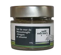 Salt Odyssey Sal con Hierbas y Sésamo Ecológica, 150 g (Pack de 2)