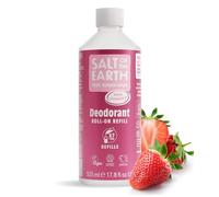 Salt Of the Earth Natürliches Deodorant Roll-On - Ingwer & Jasmin - Nachfüllbar, vegan, Leaping Bunny-zertifiziert, hergestellt in Großbritannien - 75 ml