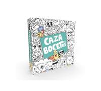 Salt & Pepper Games | Caza Bocetos | Juego de Tablero | Dibuja lo más Rápido para Explicar la Palabra Clave | 3-6 Jugadores | Español | Temática: Arte