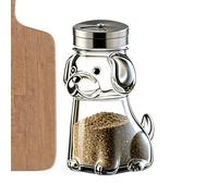 Salt Pepper Shakers, Cute Animal Shape Seasoning, Fine Grain Sal dispensador Jars, Kitchen Dining Table Holder, Home Restaurant Camping Cooking Use, Barbacoa Picnic Table Condiment 2.76x4.13 pulgadas