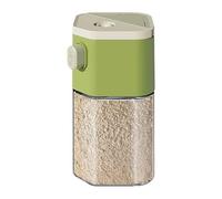 Salt Pepper Shakers - Sermores de condimentos de vidrio transparente, | Botella dispensador de pimienta de vidrio impermeable con tapa | Botella de sal de sal de furia