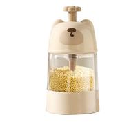 Salt Shaker - 5.28 Inch Salt Dispenser For Precise Portioning, Free Use With Measuring Function, Seasoning Jar For Catering Picnic Grilling Kitchen, Clear Glass, Gift Ready