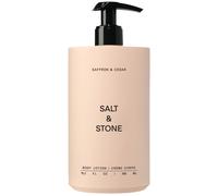 SALT & STONE - Body Lotion - Saffron & Cedar - Loción y crema corporal 450 ml