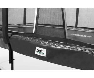 Salta first class - trampolín con red de seguridad y escalera - recta