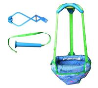 Saltador Colgante Para Bebé | Saltador De Puerta Para Bebé Con Correa Ajustable, Portátil Soporte Fitness Duradero Para Niños Pequeños 6 A 24 Meses, Fácil De Montar, Carga Máxima 18kg