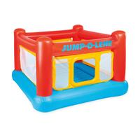 Intex Castillo Hinchable para niños, Saltador Hinchable, 174x112 cm, Peso máximo 54 kg, niños Entre 3 y 6 años, Castillos hinchables,Parque Infantil, para Interior y Exterior (48260)