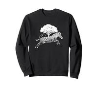 Saltar Cebra en África Sudadera