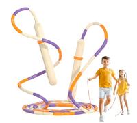 Saltar cuerda para niños, cuerda de patinaje ajustable, cuerda de ejercicios, cuerda con papel, diseño ligero de PVC para exterior, entrenamiento, 114 pulgadas, 130 g