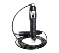 Saltar la cuerda, contactar con el cable de salto ajustable entrenamiento, equipo de ejercicio con mostrador digital, diseño ligero, excelente para el gimnasio en casa, entrenamiento de velocidad