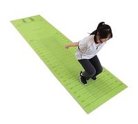 Saltar la Cuerda de la Estera, la Estera del Salto Almohadilla de Prueba de práctica de Salto de Longitud, tapete de medición de Salto de Longitud de pie,