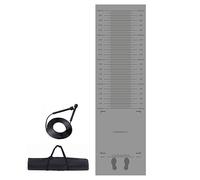 Saltar la Cuerda de la Estera, la Estera del Salto Tabla de Fitness Extra Larga for Entrenamiento Deportivo(Dark Gray)