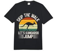Sáltate la Caminata Let's Kangaroo Jump Kangoroo Comfort Colors Adult Heavyweight T-Shirt