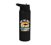 Sáltate la caminata Let's Kangaroo Jump Kangoroo Stainless Steel Insulated Water Bottle