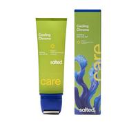 salted. Cooling Chrome Soothing After Sun Gel | 100 ml | Calmante | Refrescante | Hidratante intenso | Tubo con rodillo de metal | Con SeaSync™, ácido hialurónico 4 veces y pantenol