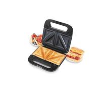 Salter 3 en 1 Snack Maker - Bocadillos, Gofres, Paninis, Placas Desmontables Antiadhesivas Sin PFAS, Control Automático de Temperatura, Luces de Encendido/Preparado, 750 W