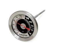 Salter 512 SSCR Termometro Para Carne Brasa, 6.2x6.2x13 cm, Cocina De Alta Precisión, Hecho De Acero Inoxidable
