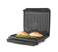 Salter ActiGrill Diario - Parrilla Eléctrica Familiar de 4 Porciones, Plancha Grill y Sandwichera para Paninis y Alimentos Gruesos, Placas Antiadherentes sin PFAS, Control Automático de Temperatura