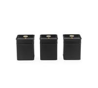 Salter Alchemy Juego de 3 botes de cocina para té, café y azúcar