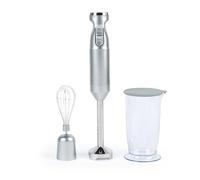Salter Aspen Batidora de Mano Pro 2 en 1 - Mezclador y Picador de Alimentos, Licuadora de Inmersión con Cuchillas de Acero Inoxidable, Velocidades Variables, Vaso de 700 ml, Potente Motor de 1000 W