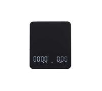 Salter Báscula de café electrónica 3 kg, precisión 0,1 g, temporizador | Batería USB, función tara, pantalla digital, alfombrilla silicona, para espresso, filtro, pour over