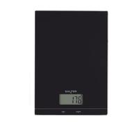 Salter Báscula de cocina electrónica de vidrio - báscula digital para hornear, función de tara de agregar y pesar, pantalla LCD, mide líquidos, capacidad de 5 kg, fácil de limpiar, SA00450BCFEU12