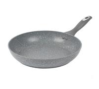 Salter BW02764G Sartén Antiadherente de Aluminio Forjado De La Colección Marblestone, Mango De Baquelita, 28 cm, Apta Para Lavavajillas, Revestimiento De Mármol, Gris