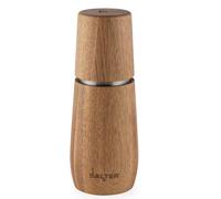 Salter BW13049APEU7 Edith Acacia Molinillo de pimienta - Molinillo de especias de madera, madera con certificación FSC®, mecanismo de molienda de acero al carbono, molienda ajustable de fina a gruesa