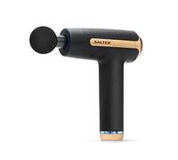 Salter EE6817BLKSTKEU7 Pistola de masaje, masajeador de recuperación deportiva portátil, 6 cabezales Shiatsu y estuche, 30 opciones de intensidad y velocidad, batería recargable de 200 mAh