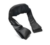 Salter EE6934BLKSTKEU7 Masajeador con calor para cuello y espalda, masaje Shiatsu, 3 velocidades, 4 cabezales, diseño Comfort Wrap para espalda, cuello, hombros, adaptadores para Reino Unido y la UE