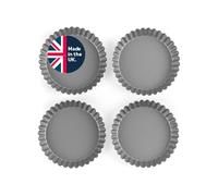 Salter Essentials Juego de 4 moldes mini para tartaletas 8,5 cm