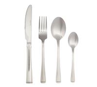 Salter Juego de Cubiertos de Acero Inoxidable de 16 Piezas para 4 Personas, Colección Elegance Buxton, Incluye Tenedores, Cuchillos, Cucharas y Cucharillas, Apto para Lavavajillas