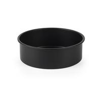 Salter BW12551EU7 Juego de moldes para hornear - 3 moldes redondos antiadherentes, aptos para horno hasta 220°C, profundos y con bordes rectos, 12/16/21 cm, negro
