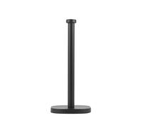 Salter Kuro Soporte para Rollo de Cocina - Porta Toallas de Papel Independiente, Soporte para Encimera, Organizador de Almacenamiento para Mostrador, Acero al Carbono, Negro