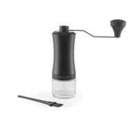 Salter Manual Coffee Grinder - Incluye cepillo de limpieza, 25g de granos y 30g de polvo, fácil de limpiar, compacto y portátil, muela cerámica, para prensa francesa, filtro, máquina espresso, negro