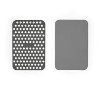 Salter Moldes de Silicona para Freidora de Aire - Juego de 4, Moldes Perforados y de Base, Aptos para Lavavajillas, Libres de PFAS, Resistentes a Manchas y Olores, Resistentes al Calor hasta 230 °C