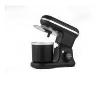 Salter Optimix - Batidora de pie y máquina para hacer helados - Batidor eléctrico, pantalla digital y temporizador, máquina de sorbete, cuenco de helado con churner, capacidad de 5 litros, acero