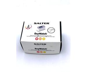 Salter OxyWatch Fingertip Pulse Oxímetro Sangre Oxígeno Heartbeat Monitor Por...