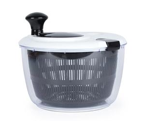 Salter Salad Spinner - 5L Litro, Lavar, Secar, Servir, Preparación de ensalada, Lechuga secador, Fácil uso, No-deslizamiento base, Añadir Ensalada Aderezo, Doble propósito escurridor, Comer saludable