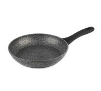 Salter BW05746S1 Sartén Antiadherente Para Saltear, 24 cm, De La Colección Megastone, Con Caja Fuerte Para Utensilios Metálicos, De Aluminio Forjado, Apto Para Placas De Inducción Y Lavavajillas, Gris