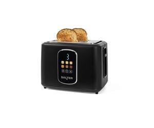 Salter Toast Rite Tostadora digital de 2 rebanadas con pantalla táctil LED