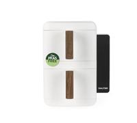 Salter Toronto Verticook Ultra Air Freidora - Cajón doble vertical de 9 L, cocina en 4 niveles, 2 cestas de 4,5 L, accesorios aptos para lavavajillas, ahorro de espacio, 9 funciones, sincronización y
