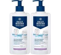 Salthouse Gel de lavado sin jabón Terapia Mar Muerto con aceite de jojoba y urea, para cuerpo, cara y manos, 250 ml (Paquete de 2)