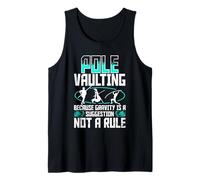 Salto con Pértiga Gravity is a Suggestion Not a Rule Camiseta sin Mangas