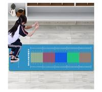 Salto de Distancia, Colchoneta de Entrenamiento de Salto de Longitud, Tablero de Prueba física, Gimnasio for casa, Escuela, Multicolor, Varios tamaños(Blue,1L x 2W x 3Th cm)