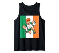 Salto de Rugby y un Pulgar victorioso-PP Camiseta sin Mangas