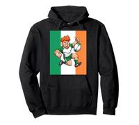 Salto de Rugby y un Pulgar victorioso-PP Sudadera con Capucha