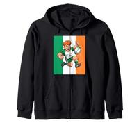 Salto de Rugby y un Pulgar victorioso-PP Sudadera con Capucha