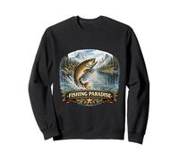 Salto de Trucha Alpina Wild River Angler Escape Sudadera
