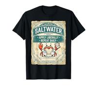 Saltwater Doctor Crab Ocean Vintage Design Camiseta